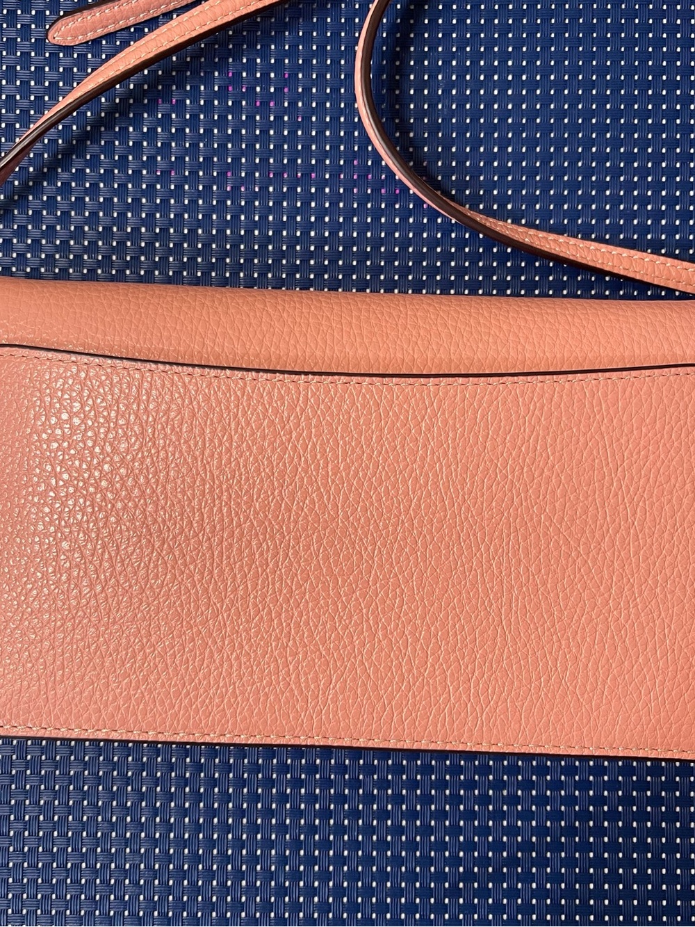 Coach Pink Crossbody Wallet with Playful Patches - Picture 4 of 9